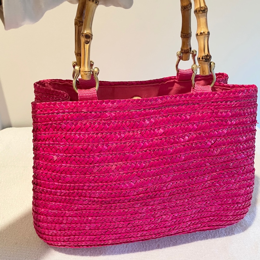 Bundle 2 (Wheat Straw top handle and clutch bags) - Picture 5 of 16